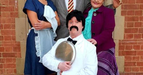 Murder mystery actors